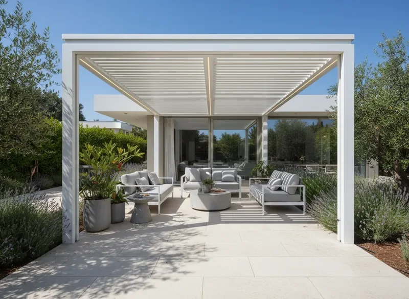 פרגולות אלומיניום מודרניות