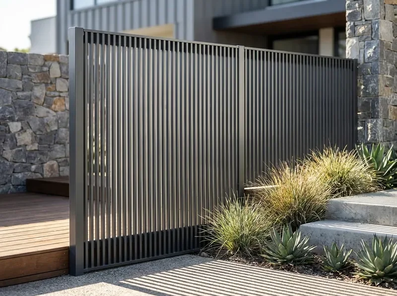 מחיצת פרטיות אלומיניום